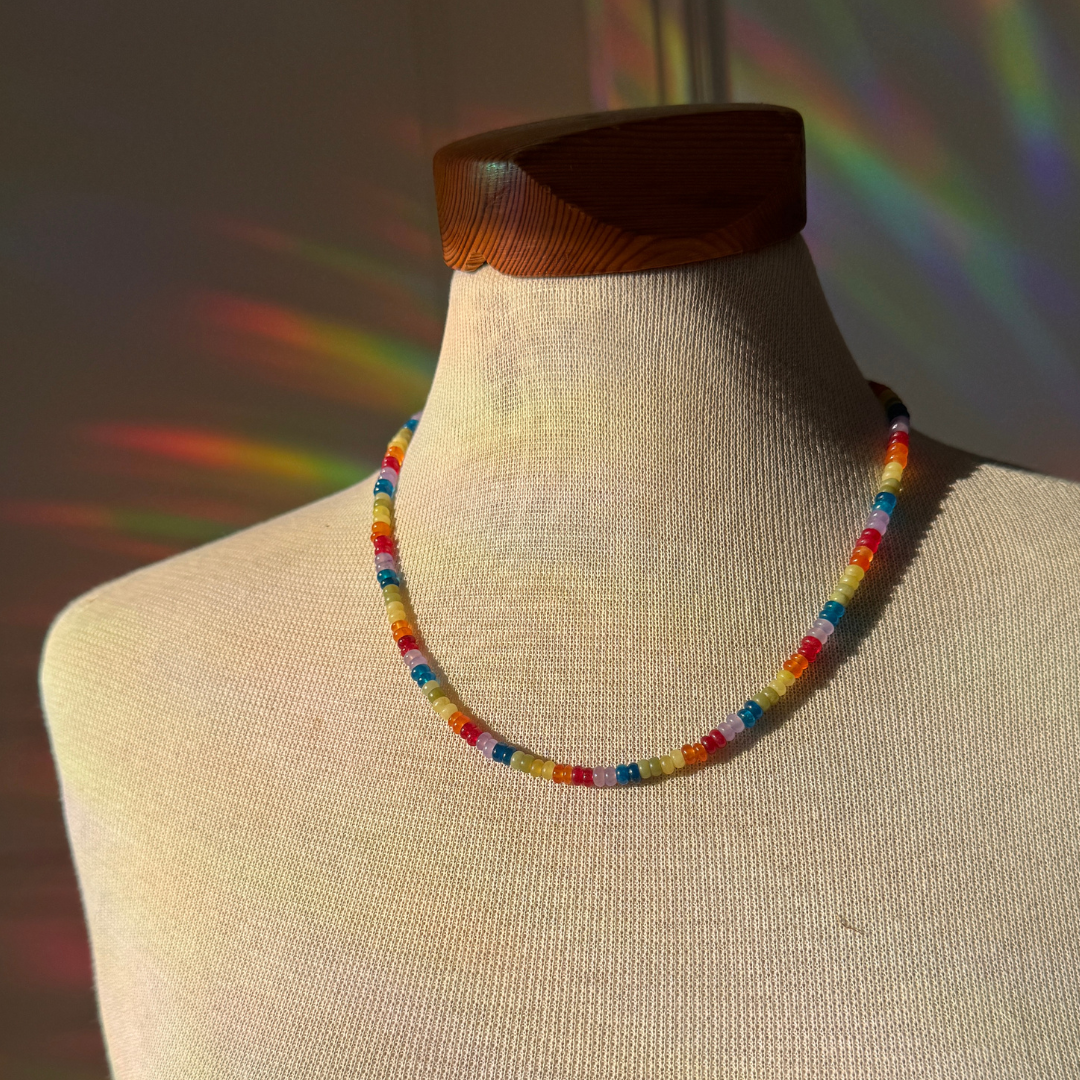 Gemstone necklace Mini Rainbow