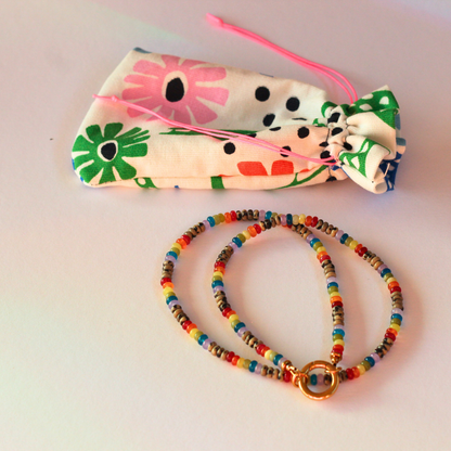 Edelsteinkette Allys Rainbow