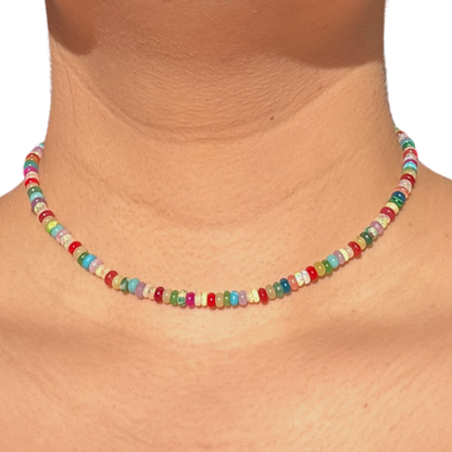 Edelsteinkette Glitter & Rainbows
