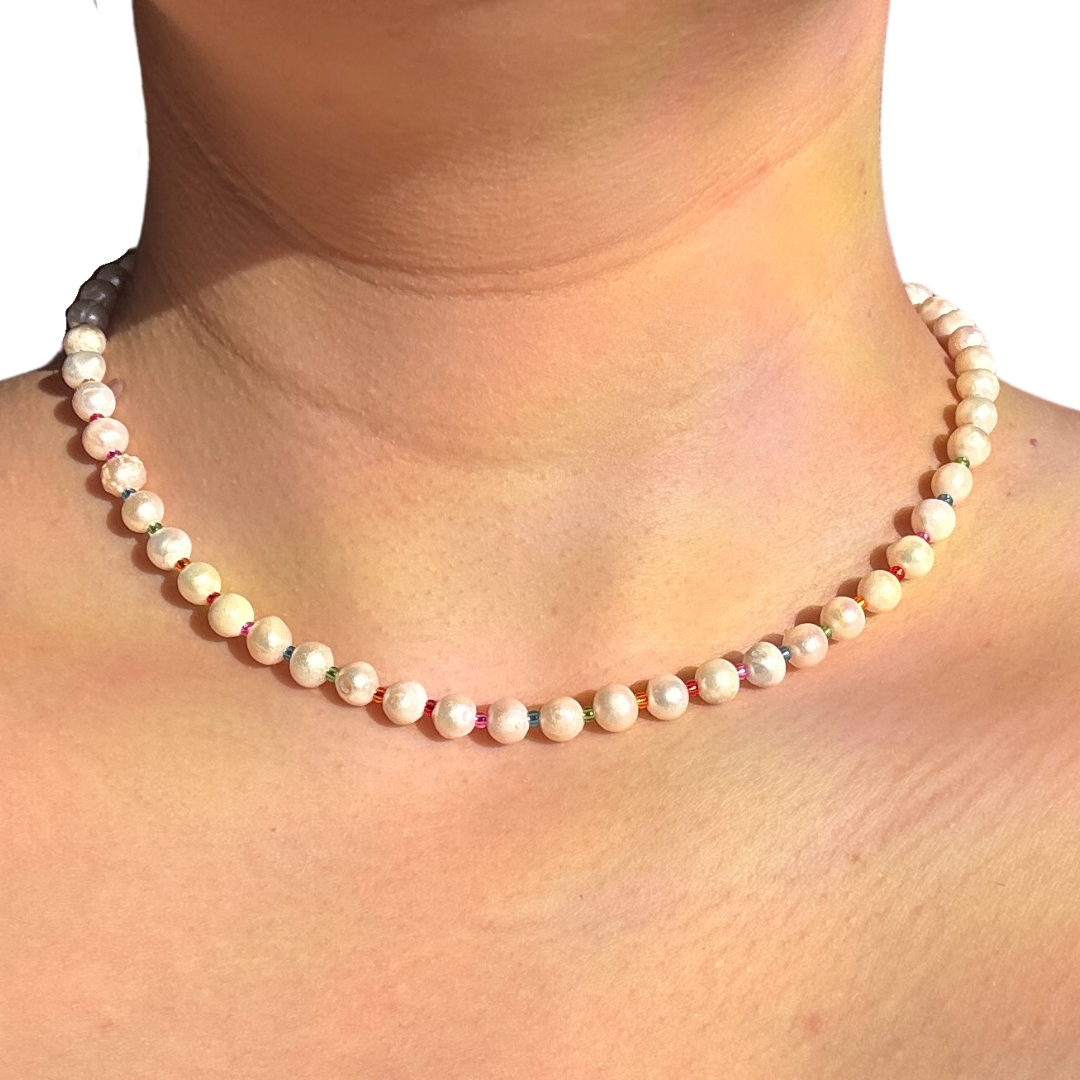 Edelsteinkette Glam Rainbow