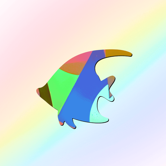 Suncatcher window sticker fish