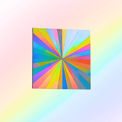 Suncatcher Fenstersticker XL Retro