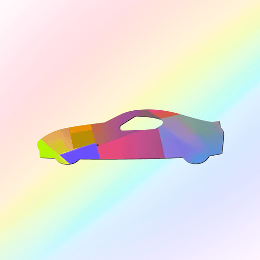 Suncatcher window sticker for car