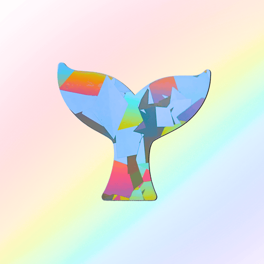 Suncatcher window sticker fin