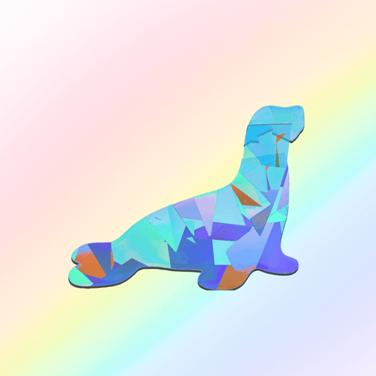Suncatcher sticker seal