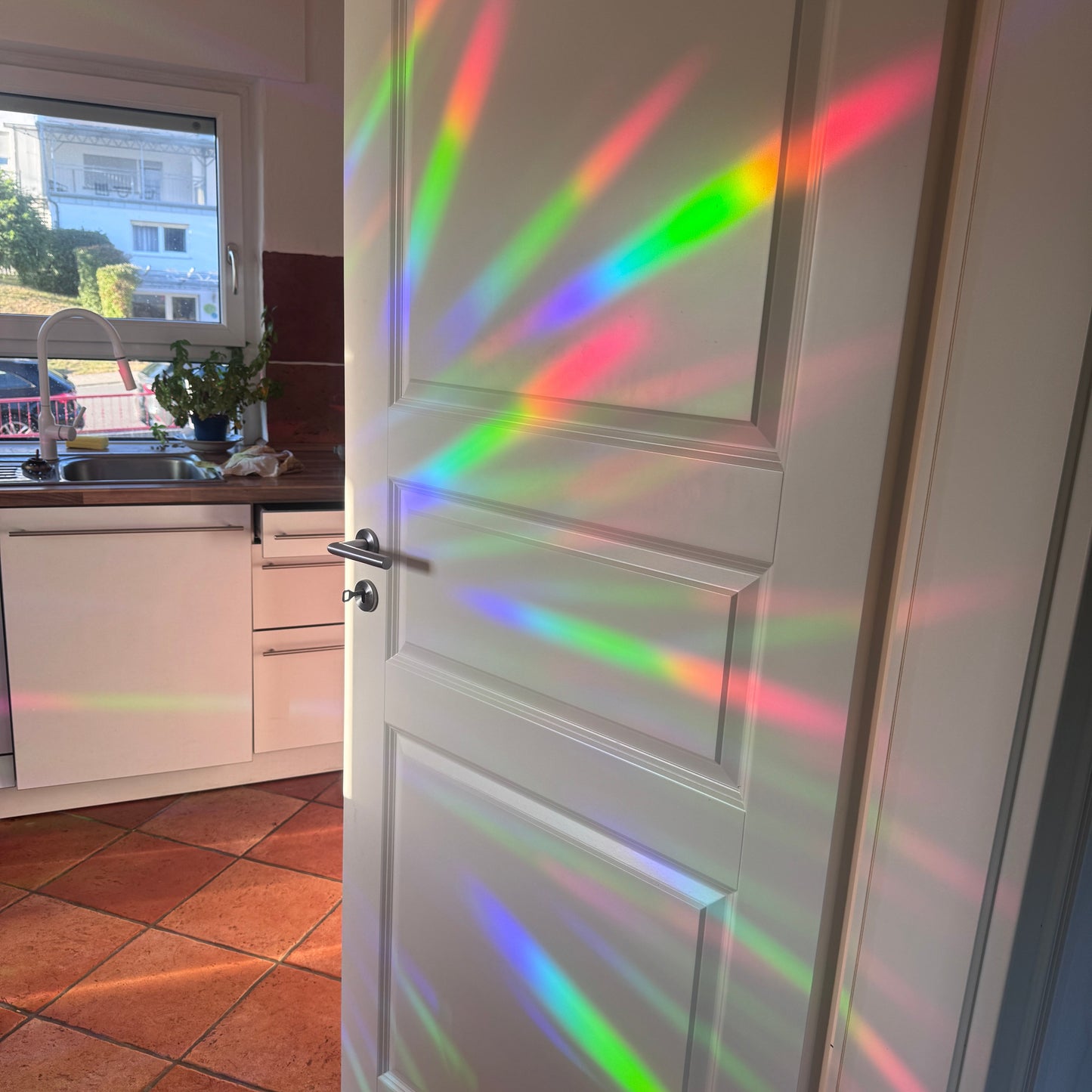 Suncatcher Fenstersticker XL Retro