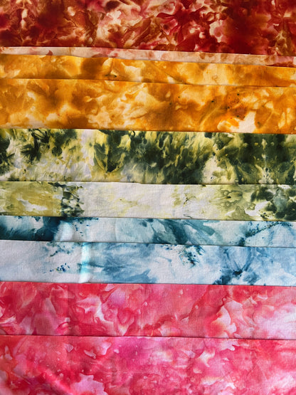 Schlüssenanhänger Ice Dye
